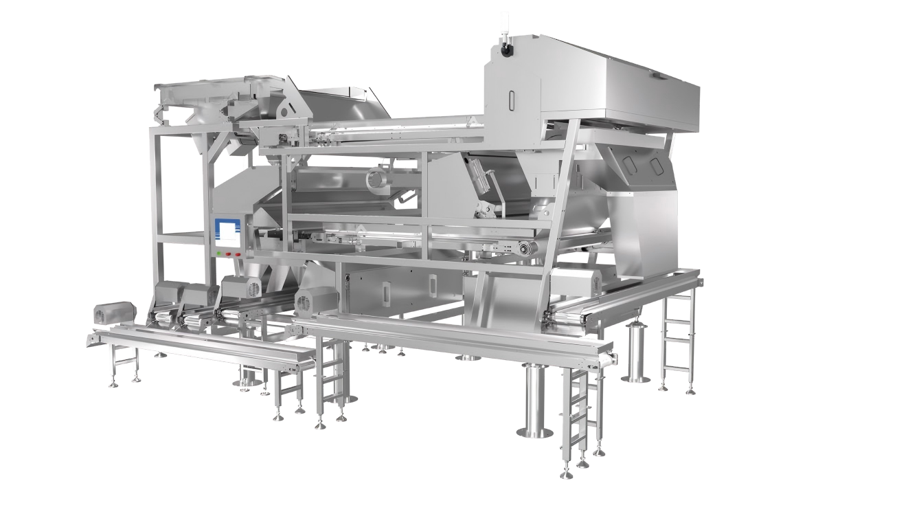 Color & Shape Optical Sorting Machine